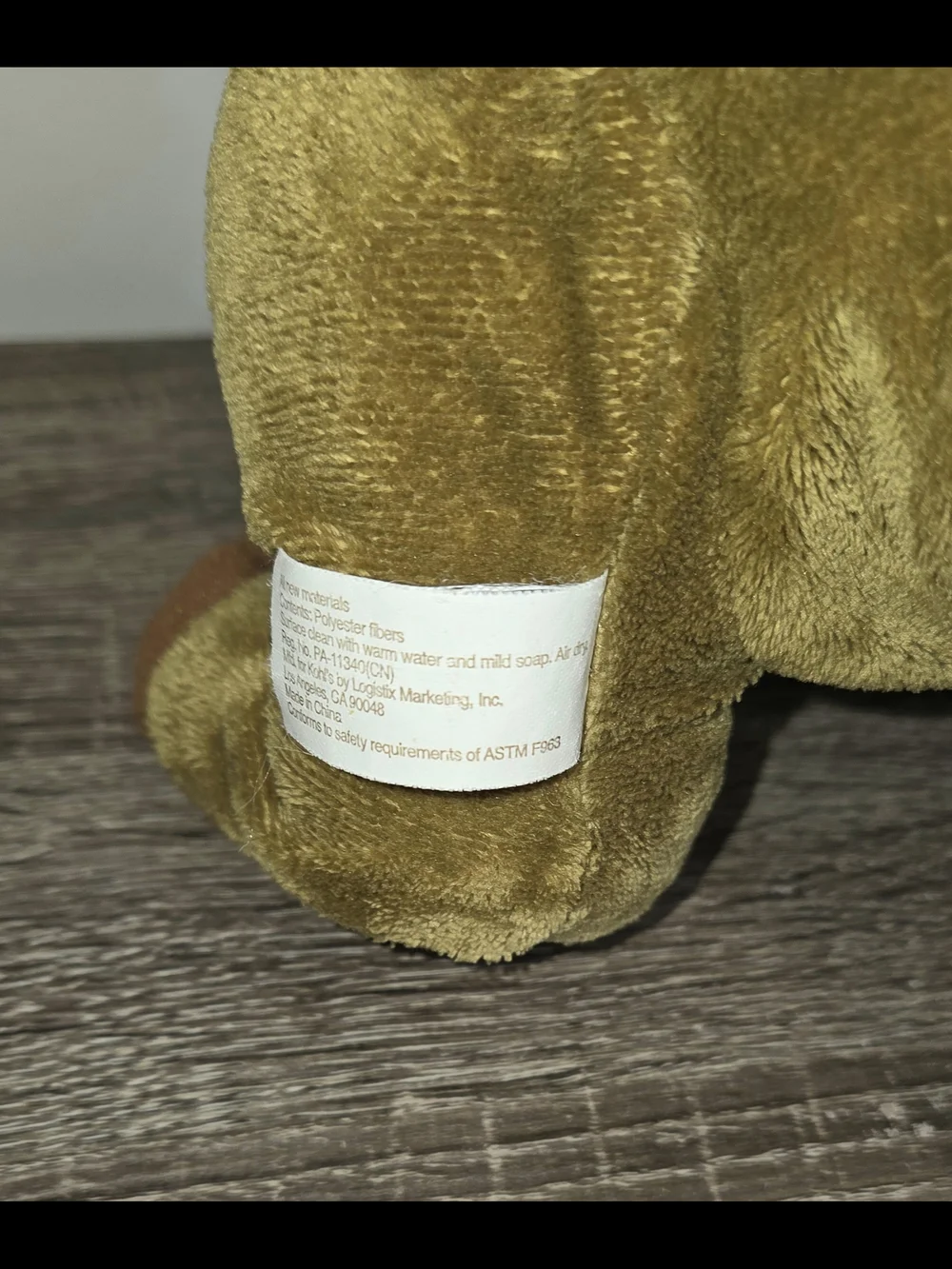 Kohl's Cares For Kids Plush Tyrannosaurus Rex T-Rex Dinosaur 15